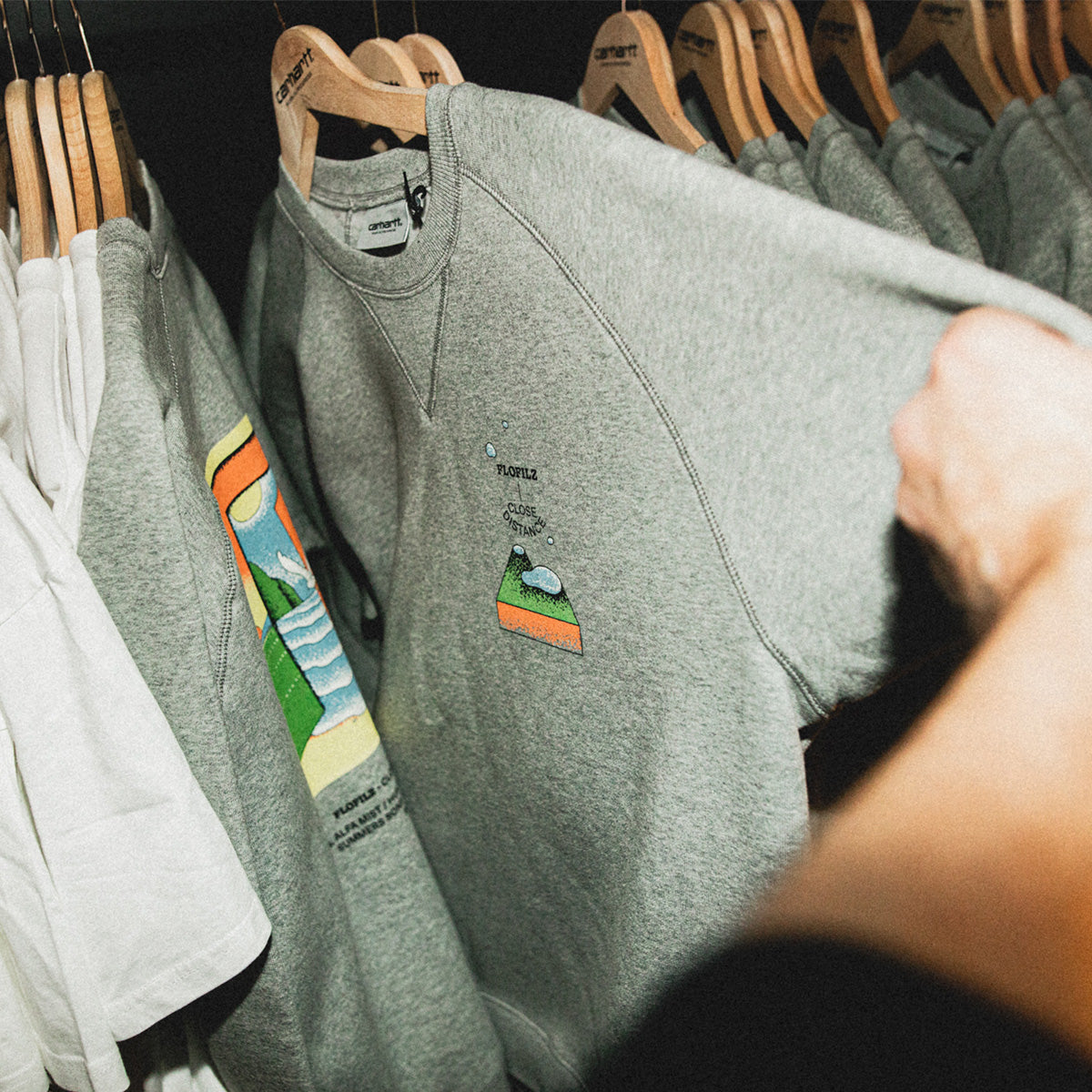 FloFilz x Carhartt WIP “Close Distance” Sweatshirt