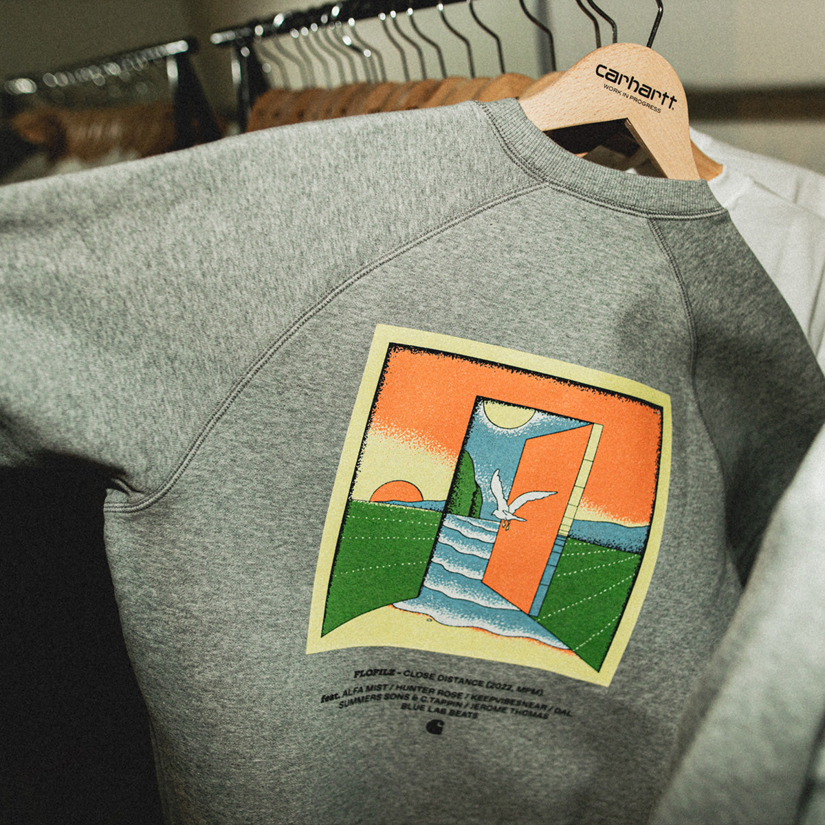 FloFilz x Carhartt WIP “Close Distance” Sweatshirt