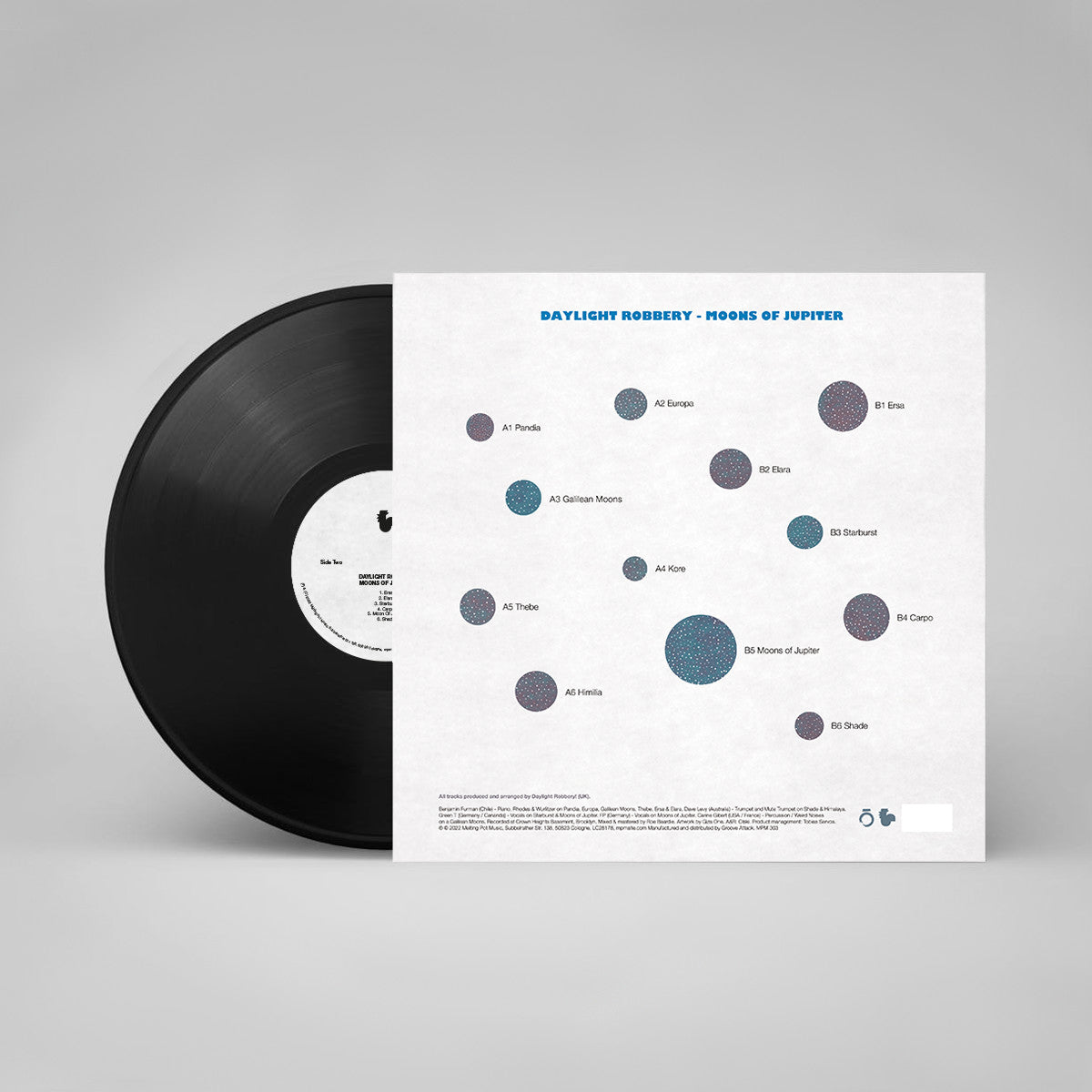 Daylight Robbery - Moons Of Jupiter (LP)