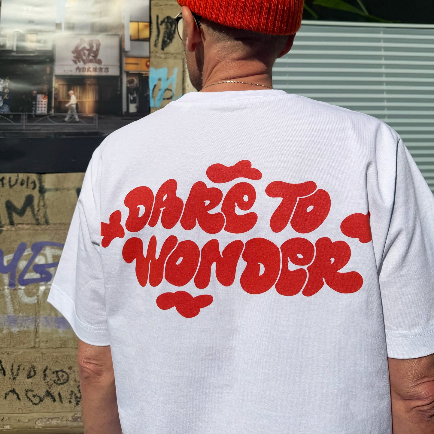 Summers Sons - Dare To Wonder (T-Shirt, Red Print)