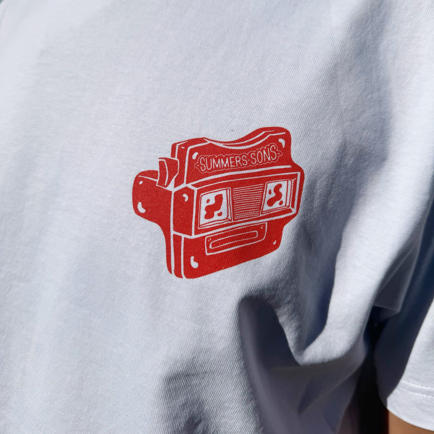 Summers Sons - Dare To Wonder (T-Shirt, Red Print)