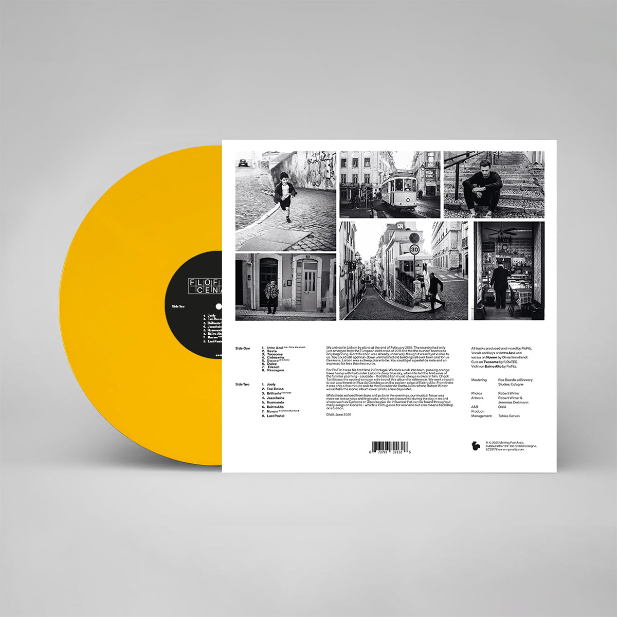 FloFilz - Cenário (Ltd. Yellow Gatefold LP with Photo Booklet)