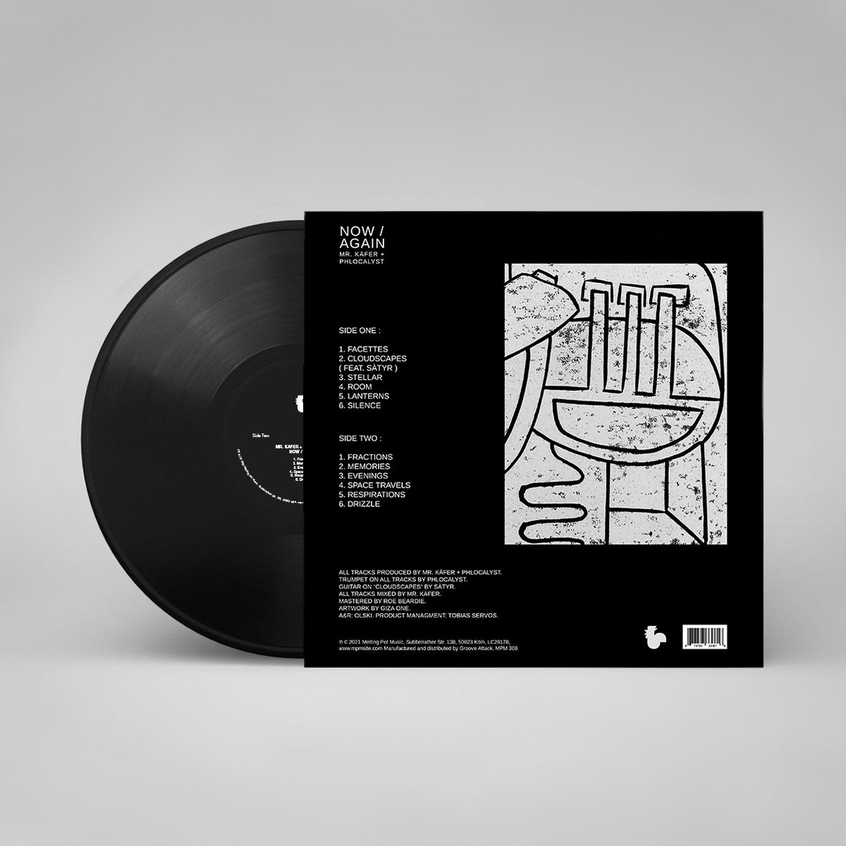 Mr. Käfer & Phlocalyst - Now / Again (LP)