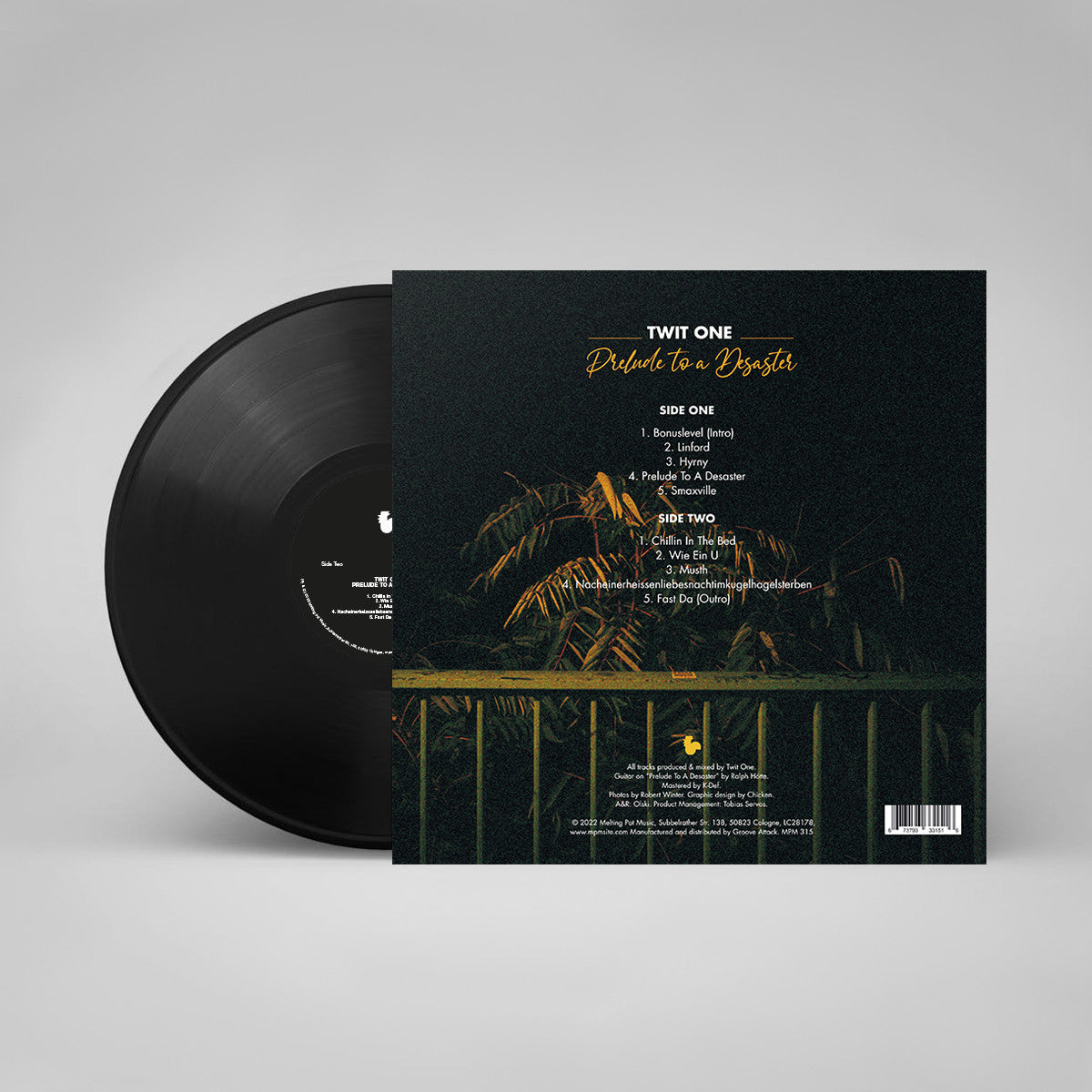 Twit One - Prelude To A Desaster (10'')