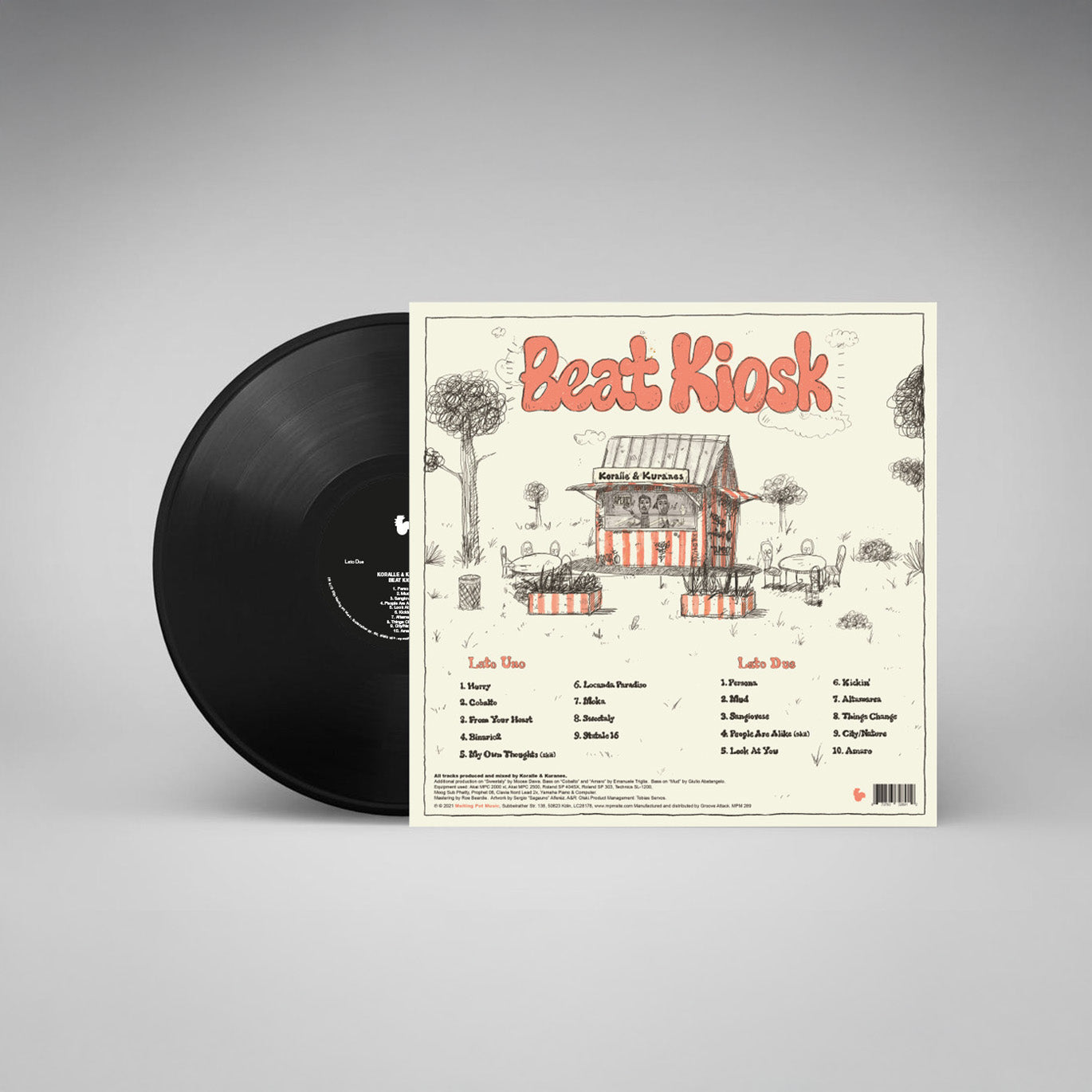 Koralle & Kuranes - Beat Kiosk (LP)
